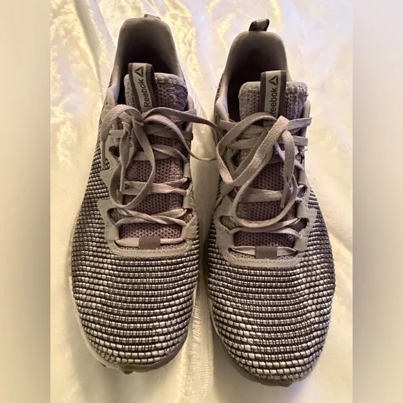 Reebok Charcoal and White Training Shoes - Picture 5 of 12